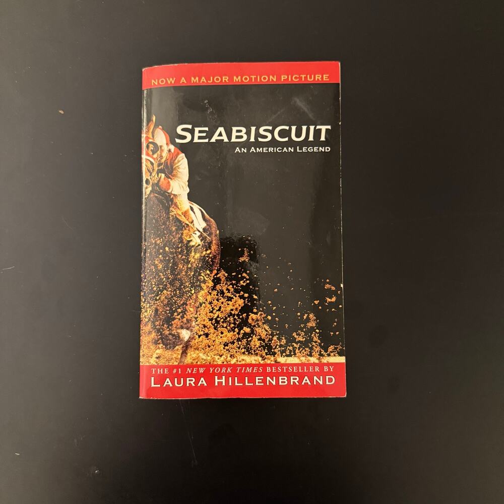 Seabiscuit An American Legend by Laura Hillenbrand Paperback Book History